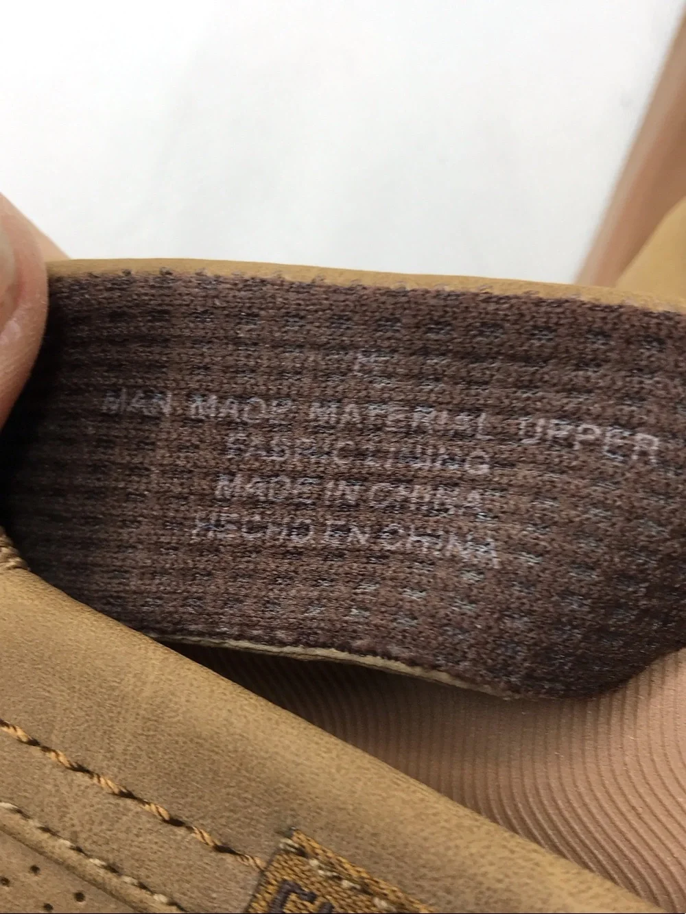Flojos Men's Tan Brown Padded Flip Flop Sandals Size 8